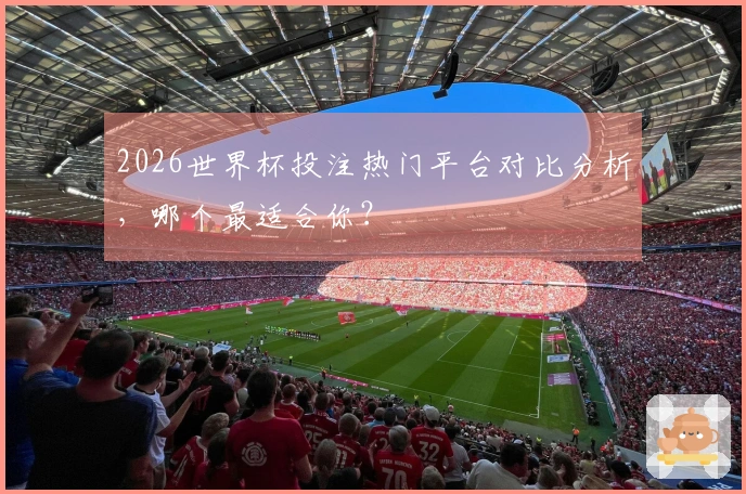 2026世界杯投注热门平台对比分析，哪个最适合你？